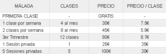 precios clases de parkour malaga 2024 v2.2